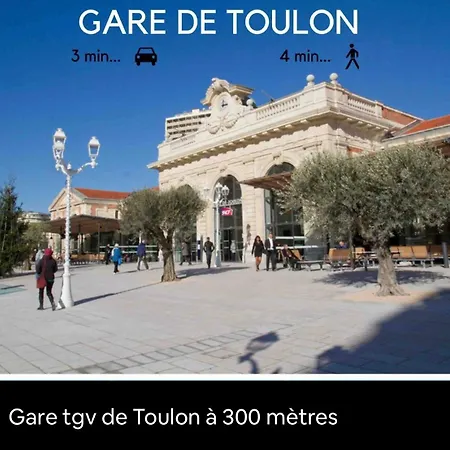 Апартаменты Les Terrasses, Charme Et Authenticite En Hyper Centre De Toulon, Ideal Pour Un Sejour Romantique Ou Escapade Urbaine *